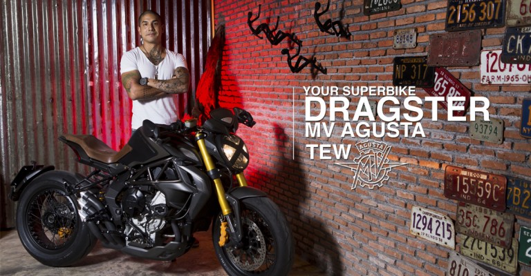 MV Agusta Brutale 800 Dragster คัสตอมสุดงาม – อานนท์ ศักดิ์ศรี