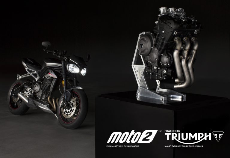 Triumph คอนเฟิร์มผลิตเครื่อง Moto2 ใช้ปี 2019