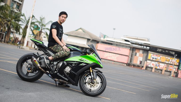 Kawasaki ZX-10R หนุ่มหล่อ กับค่ายยักษ์เขียว