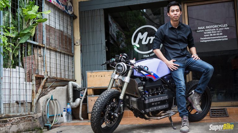 อาร์ม หนุ่มวิศวกร  กับ BMW K100RS สายวินเทจ