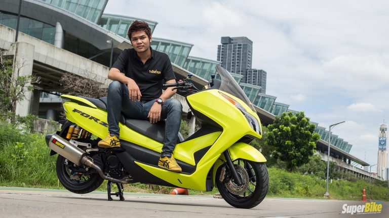 สายสกู๊ตเตอร์ตัวแรง กับ Honda Forza 300 – สราวุฒิ สิทธิดา