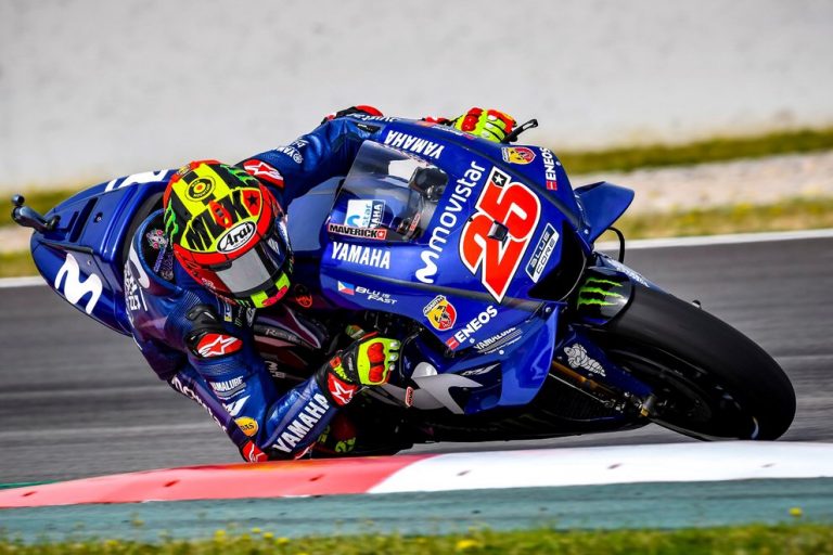 Maverick viñales #25 ลุ้นโพเดี้ยมสนามโฮมเรซ