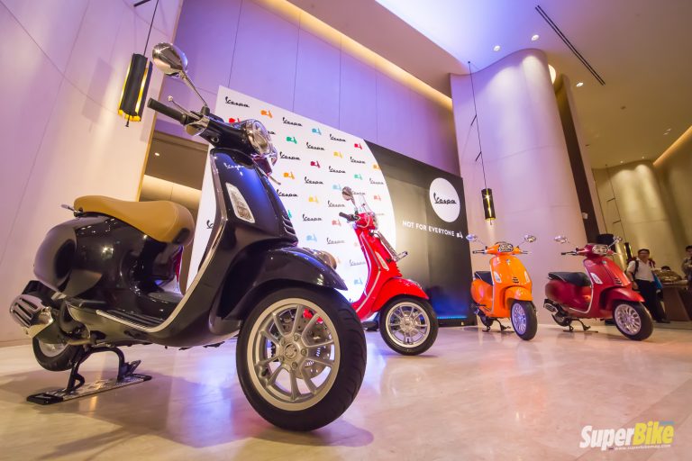 VESPA จัดเต็ม เปิดตัวรถรุ่นใหม่ 2 รุ่น