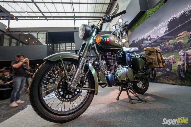 Royal Enfield Classic 500 Pegasus ย้อนตำนานจากสงครามโลกครั้งที่ 2