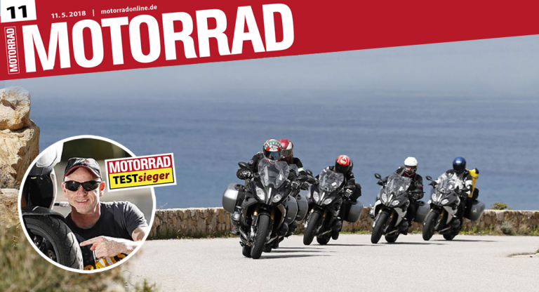 นิตยสาร Motorrad จับยางทัวริ่ง 6 ยี่ห้อทดสอบโหดกินระยะทางกว่า 3,600 กม.