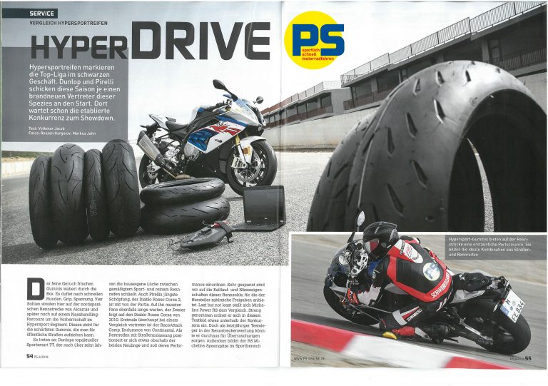 PS Magazine ได้เลือกยาง Pirelli Diablo Rosso Corsa II เป็นยาง Hypersport ยางสปอร์ตรุ่นท้อปที่ดีที่สุดในปี 2018