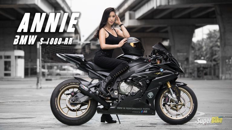 แอนนี่ ปริศนา- BMW S 1000 RR ไบค์เกอร์สาวสุดเซ็กซี่