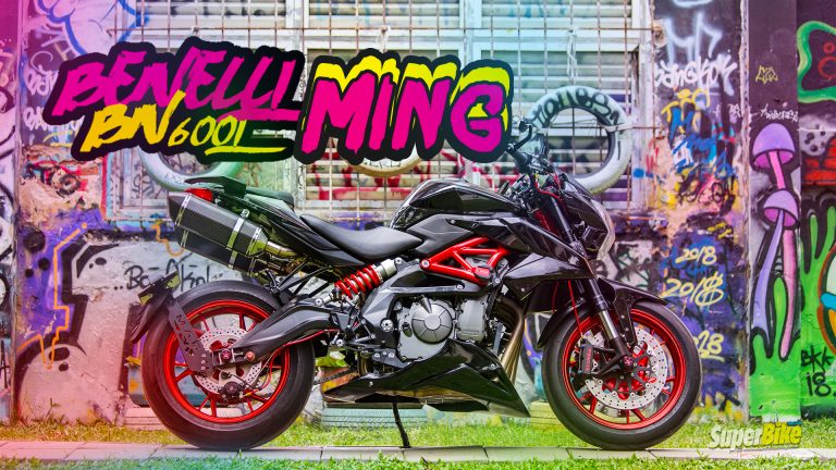 Ming (สิทธิโชค สุมิรัตนะ) แต่งรถBenelli BN600i