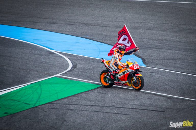 Marc Márquez สลักชื่อแชมป์คนแรกในศึก ThaiGP