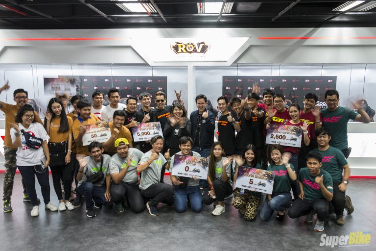 “ยามาฮ่า” พาทัพนักบิดพร้อมสื่อมวลชน ลุยเกมส์ ROV ก่อนศึก Pro League Season 2