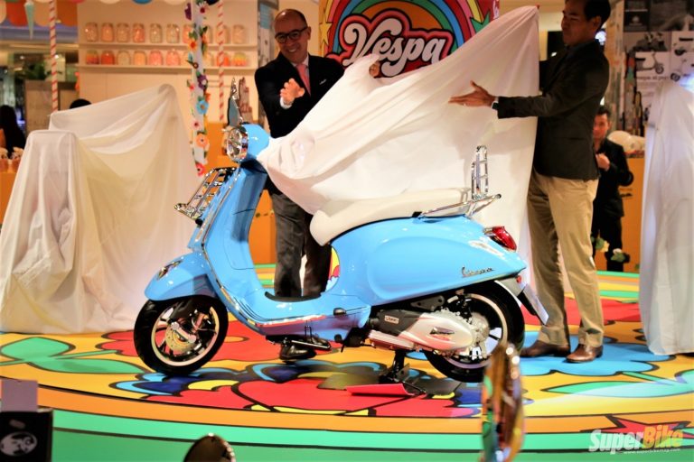  เปิดตัวรถ “Vespa Primavera 50th Anniversary Edition”   