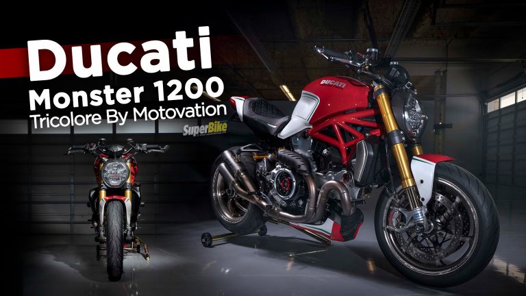 Ducati Monster 1200 Tricolore จากสำนัก Motovation