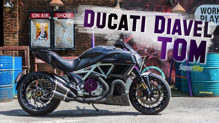 Ducati Diavel กับ คุณ ต้อม ศราวุธ