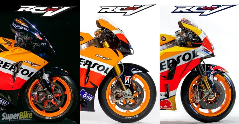 ย้อนรอยรถแข่ง MotoGP ของทีม Repsol Honda