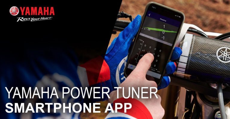 “Yamaha Power Tuner” Application จูนเครื่องยนต์ สำหรับสายวิบาก