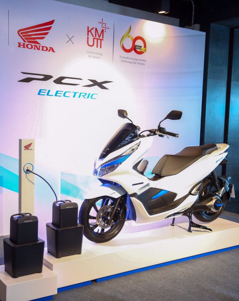 AP Honda บันทึกข้อตกลงศึกษาพฤติกรรมการใช้งานจักรยานยนต์ไฟฟ้า Honda PCX Electric