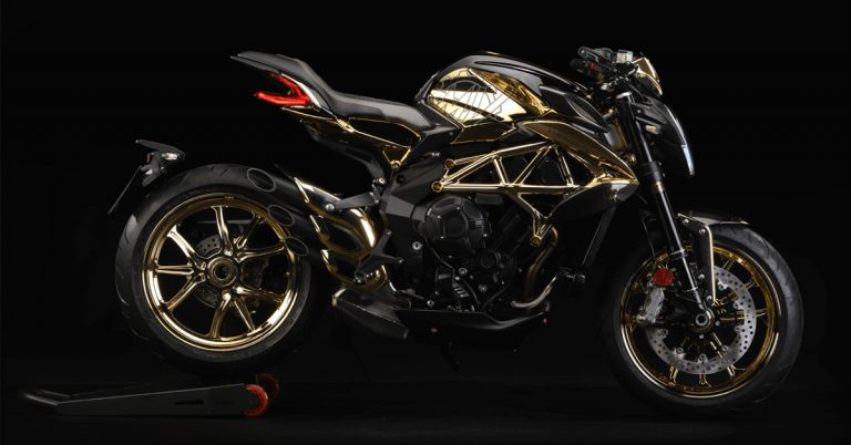 SHINING GOLD คือ MV AGUSTA คันงามที่มีแค่คันเดียวในโลก