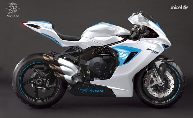 MV Agusta เปิดตัว F3 800 UNICEF Edition