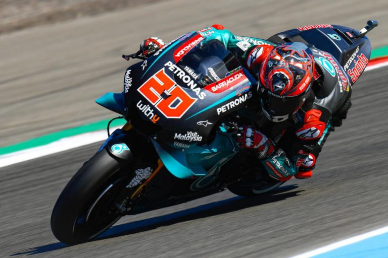 Fabio Quartararo ทำเวลาดีที่สุดในการซ้อมวันแรกศึก CzechGP 2019