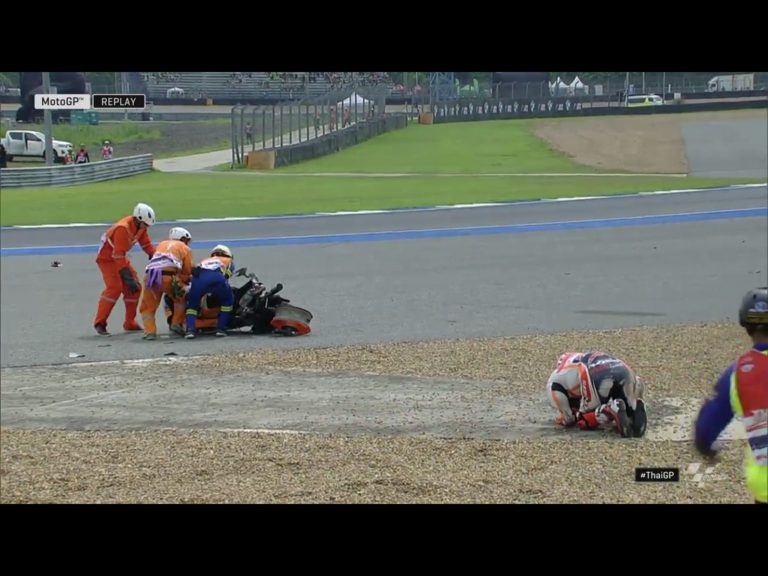 Marc Marquez ล้มหนักศึก ThaiGP รอบ FP1