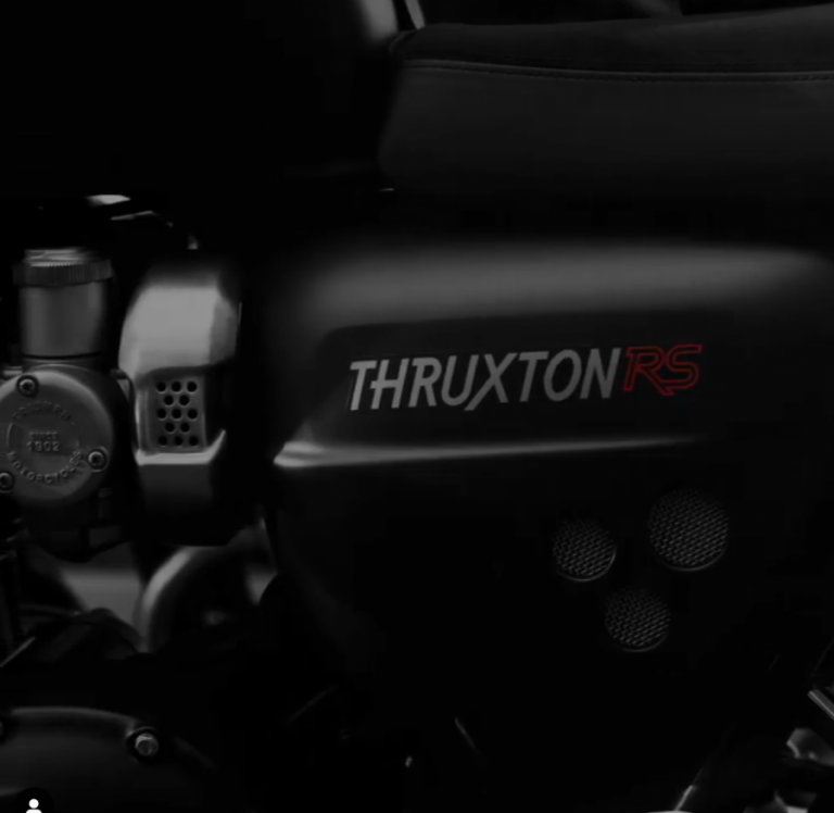 Triumph ปล่อย Teaser All-New THRUXTON RS !!