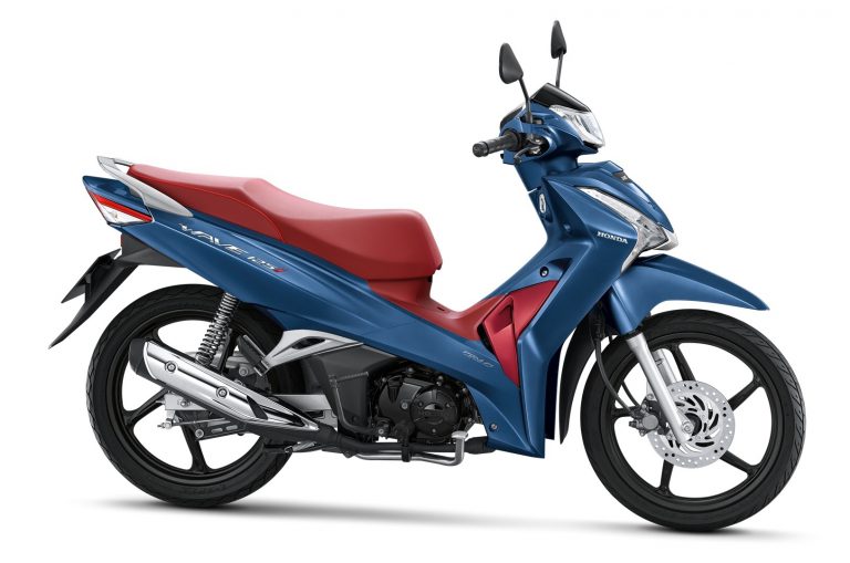 Honda Wave125i เปิดตัวโดดเด่นสมค่าแห่งผู้นำ พร้อมสีใหม่ Blue Metallic