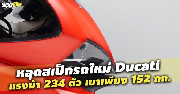 Project 1708 รถใหม่จาก Ducati จะแรง 234 ม้า!!!