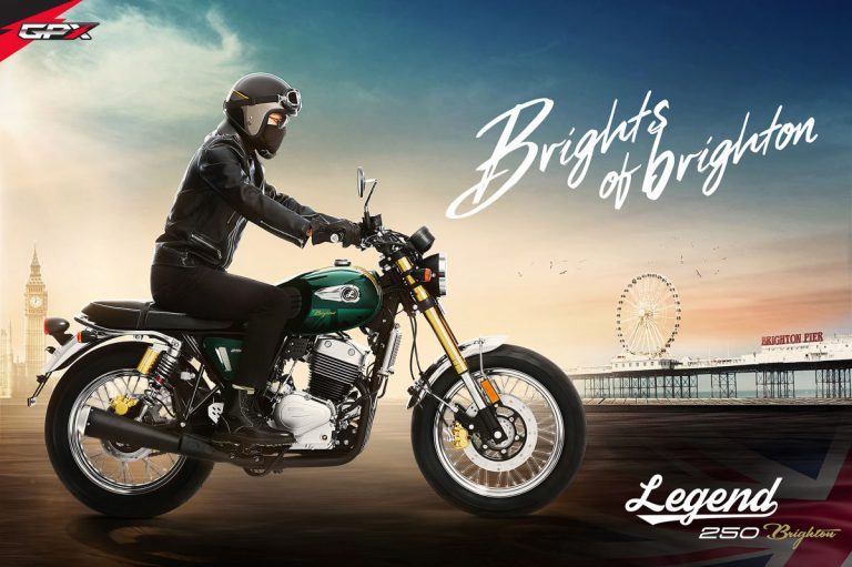 New LEGEND 250 Brighton โฉมใหม่จาก GPX สองสูบ 8.65 หมื่น