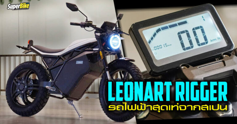 Leonart Rigger รถไฟฟ้าสไตล์นีโอเรโทรสุดเท่จากสเปน