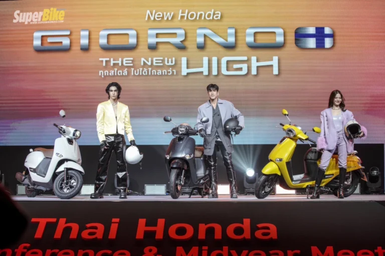 Honda Giorno+ 2023 โมเดิร์นคลาสสิกสกู๊ตเตอร์คันงามจากค่ายปีกนก