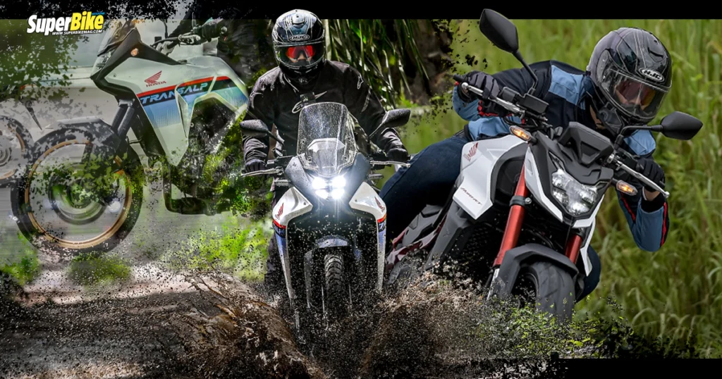 รีวิว Honda XL750 Transalp และ CB750 Hornet