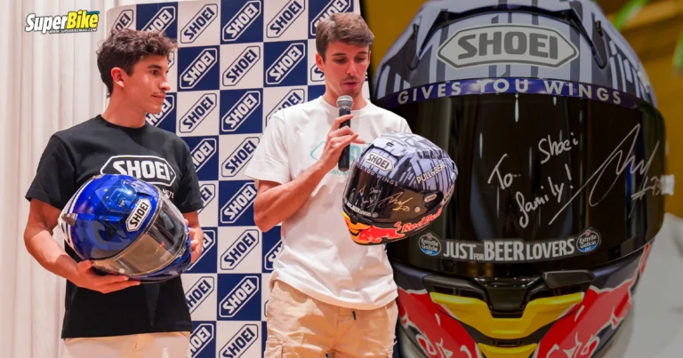 Shoei Asia Thailand จัดงานต้อนรับ 2 พี่น้อง Marquez