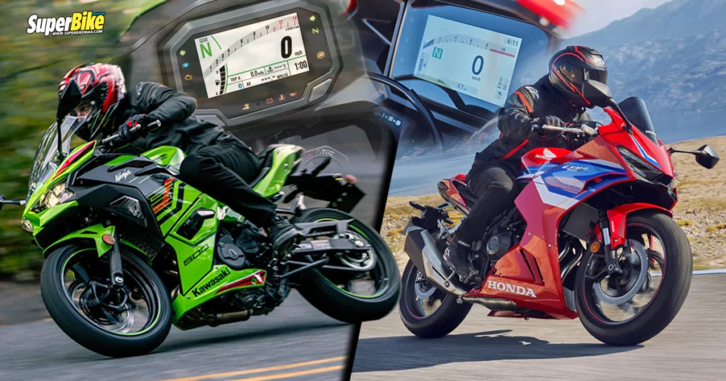 เทียบสเปก CBR500R 2024 vs Ninja 500 SE 2024