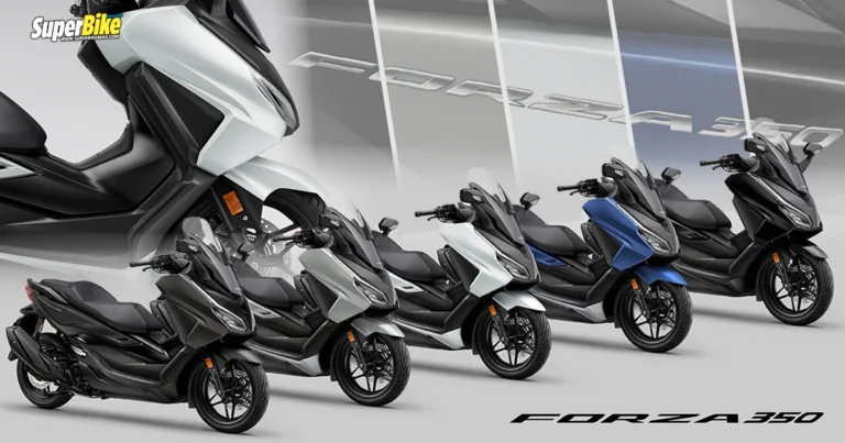 Honda Forza350 2024 เพิ่มสีใหม่ โดนใจวัยรุ่น