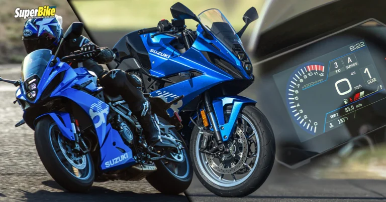 Suzuki GSX-8R สปอร์ตคันใหม่ไซส์คนนิยมจากค่ายคนเดือด