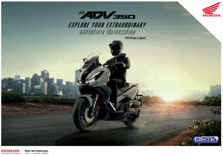 New ADV350 สีใหม่ 2024 พร้อมขายที่ไทยแล้วตอนนี้..!!