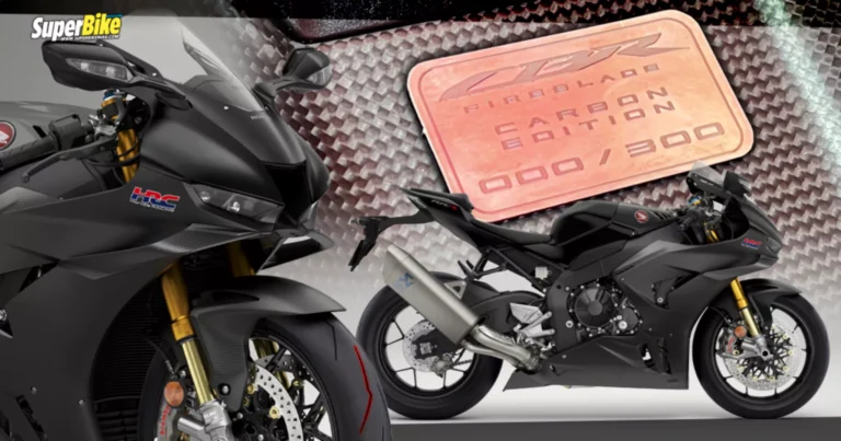 CBR1000RR-R SP Carbon Edition อสูรกายติดปีกเพียง 300 คันในโลก