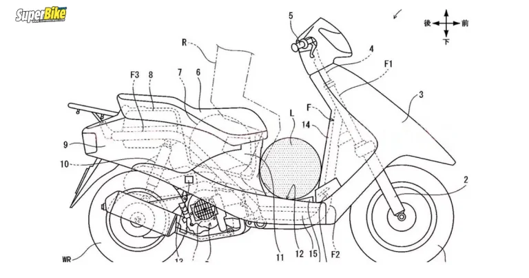Honda จดสิทธิบัตร แป้นคันเร่ง สำหรับสกู๊ตเตอร์