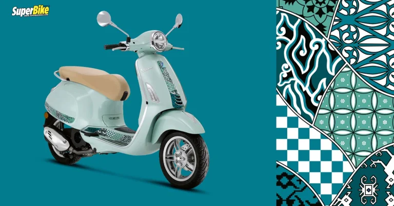 Vespa Primavera Batik สวยแปลกตาด้วยสไตล์จากผ้าบาติก